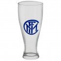 BICCHIERE BIRRA FC INTERNAZIONALE 415ML H19XCM VETRO CON LOGO BEER GLASS SCATOLATO OFFICIAL PRODUCT DA GIEMME ITALY